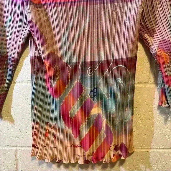 Zimmerman Long Sleeve Graphic Design Top-Size 1 - Picture 6 of 10